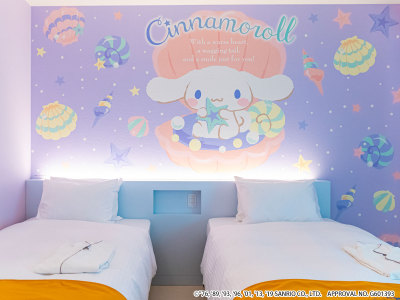 シナモロール　キャラクターツイン（デザイン：パステル）