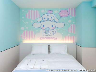 シナモロール　キャラクターダブル（デザイン：パステル）