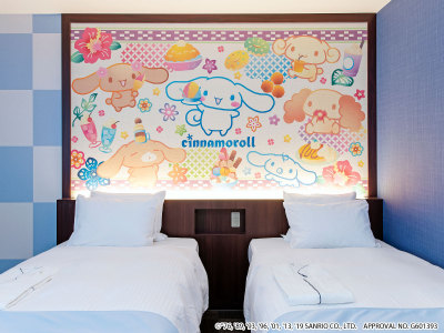 シナモロール　キャラクターツイン（デザイン：琉球）