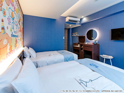 シナモロール　キャラクターツイン（デザイン：琉球）