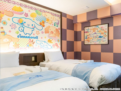 シナモロール　キャラクターツイン（デザイン：琉球）