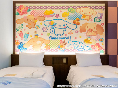 シナモロール　キャラクターツイン（デザイン：琉球）