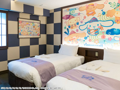 シナモロール　キャラクターツイン（デザイン：琉球）