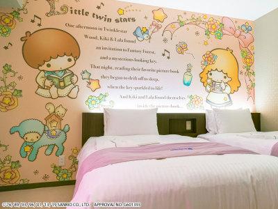 リトルツインスターズ　キャラクターツイン（デザイン：クラッシック）