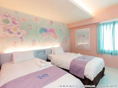 リトルツインスターズ　キャラクターツイン（デザイン：パステル）