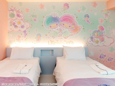 リトルツインスターズ　キャラクターツイン（デザイン：パステル）