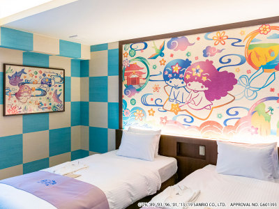 リトルツインスターズ　キャラクターツイン（デザイン：琉球）