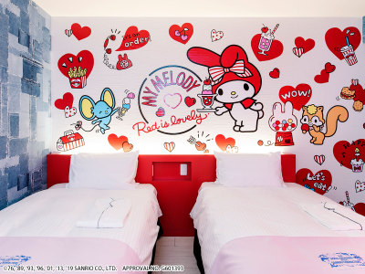 マイメロディ　キャラクターツイン（デザイン：デニム）