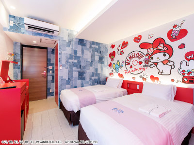 マイメロディ　キャラクターツイン（デザイン：デニム）