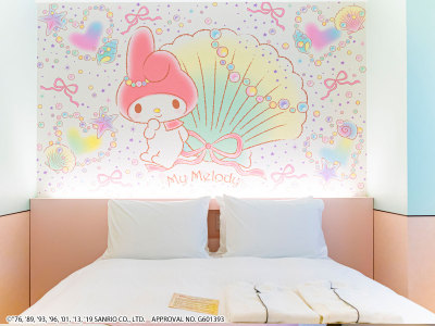 マイメロディ　キャラクターダブル（デザイン：パステル）