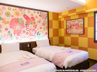 マイメロディ　キャラクターツイン（デザイン：琉球）