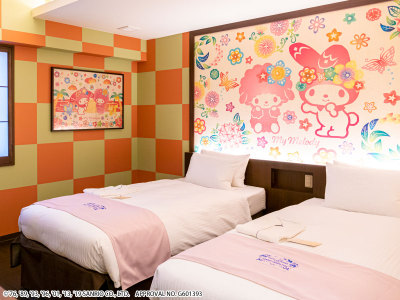 マイメロディ　キャラクターツイン（デザイン：琉球）