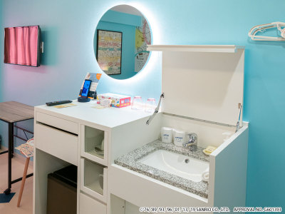 ハローキティ　キャラクターツイン（デザイン：パステル）