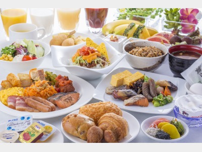 朝食バイキング