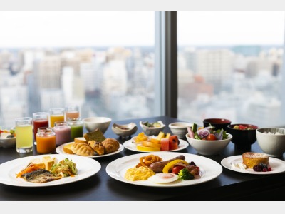 14階最上階レストラン「Dining19」 朝食ビュッフェイメージ