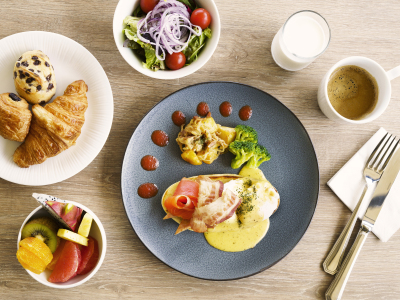 朝食イメージ(エッグベネディクト)