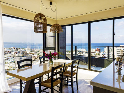 【最上階】エグゼクティブ・ペントハウス　眼下の綺麗な海をご堪能下さい。