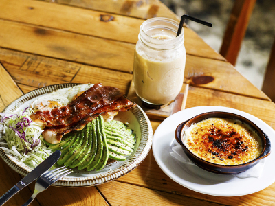 【選べる朝食-Good Day Coffee】[徒歩3分]ボリューミーなモーニングとオシャレなインテリアで快適な朝を♪