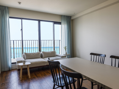 【オーシャンビュー・スイート】2世代やグループのご旅行におススメ♪バスルームとベッドルームを2つ配置