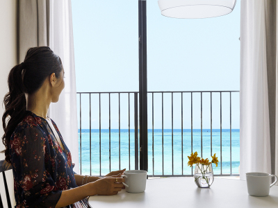 【オーシャンビュー・デザイナーツイン】“リゾート気分”を満喫できる贅沢なひととき♪