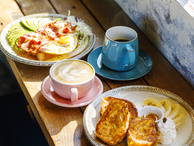 【選べる朝食プラン】「Good Day Coffee」沖縄食材のお料理やパンケーキをお召し上がり下さい
