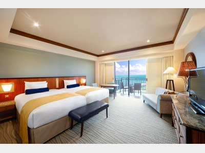 トップフロアツイン客室一例