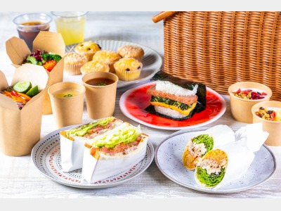 朝食「ピクニックブレックファスト」（※テイクアウトイメージ）