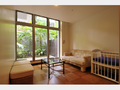 大浴場休憩コーナー