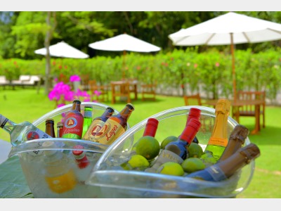 ビーチクラブ庭