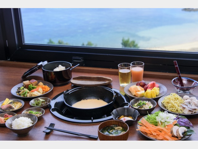 朝食イメージ　琉球 BBQ Blue　和食ビュッフェ