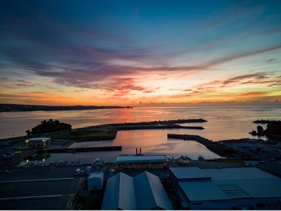 お部屋からのサンセット