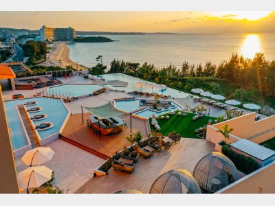 アクアテラス／夕方　