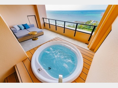 屋外ジェットバス／客室一例