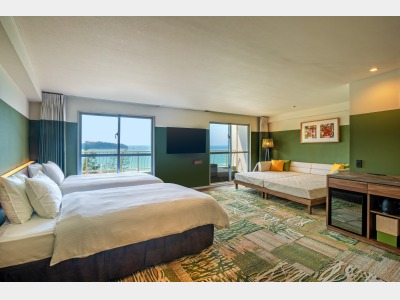 オーシャンスタイルデラックスルーム／客室一例