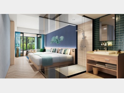 【アネックス棟】やんばるテラスルーム（客室一例/パース）