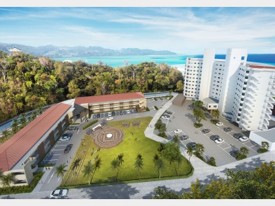 【アネックス棟】新棟（イメージ/俯瞰パース）