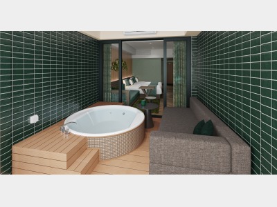 【アネックス棟】1Fバルコニー（イメージ/パース）