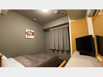 客室一例　シングル（ﾍﾞｯﾄﾞ幅140㎝）