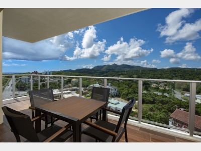 テラスからの風景