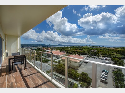 テラスからの風景