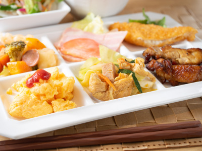 無料朝食
