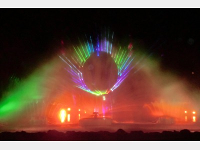 水と光と音のアート「シギラ・ウォーター・イリュージョン」