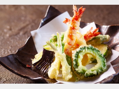 レストラン「蜃気楼」・天ぷらメニュー