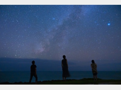 来間島の星空（天の川）