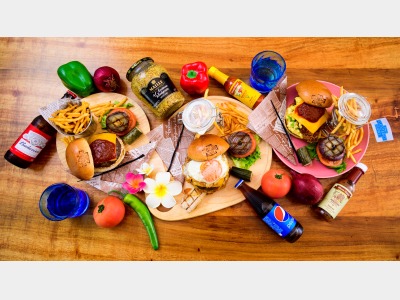 The Gozero Grill特製ハンバーガーイメージ