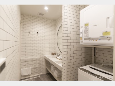 客室設備　洗濯機・乾燥機