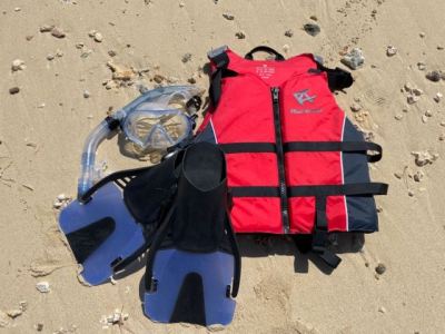 【貸出備品】シュノーケルセット 2,000円/1日 