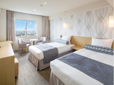 【オーシャンビュー スタンダードツイン】