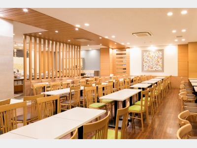 広々朝食会場