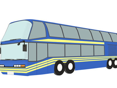 高速バスで一人旅!